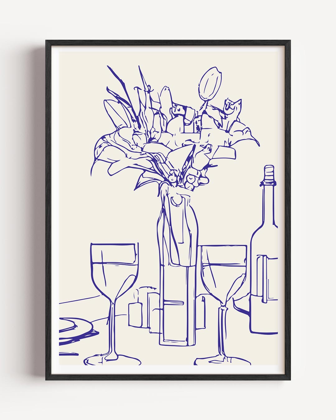 Stijlvolle Bloemstilleven Poster-WallArtistic