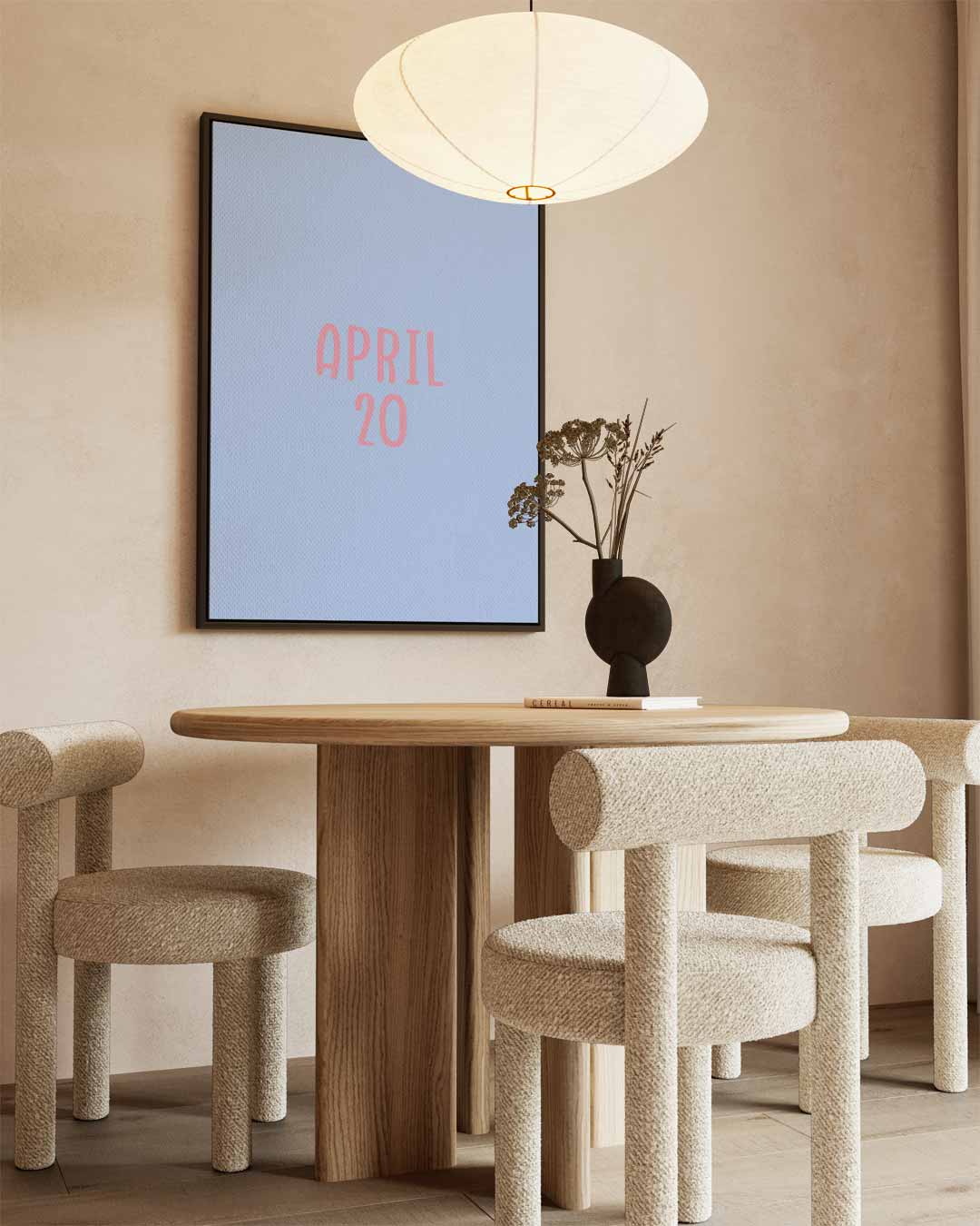 April 20 Poster Kunstwerk-canvas-dibond-plexiglas-wanddecoratie-WallArtistic