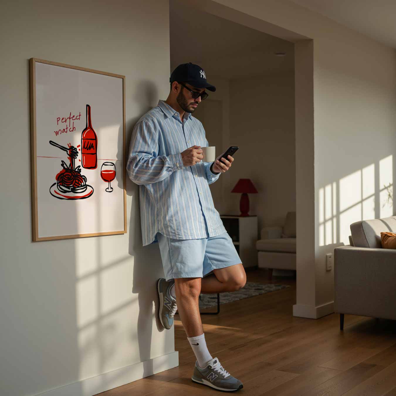 Perfect Match Poster-WallArtistic