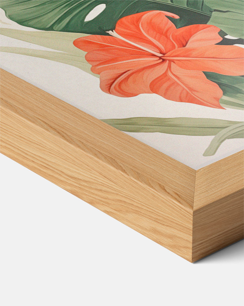 Tropische Bloemenpracht Poster-WallArtistic