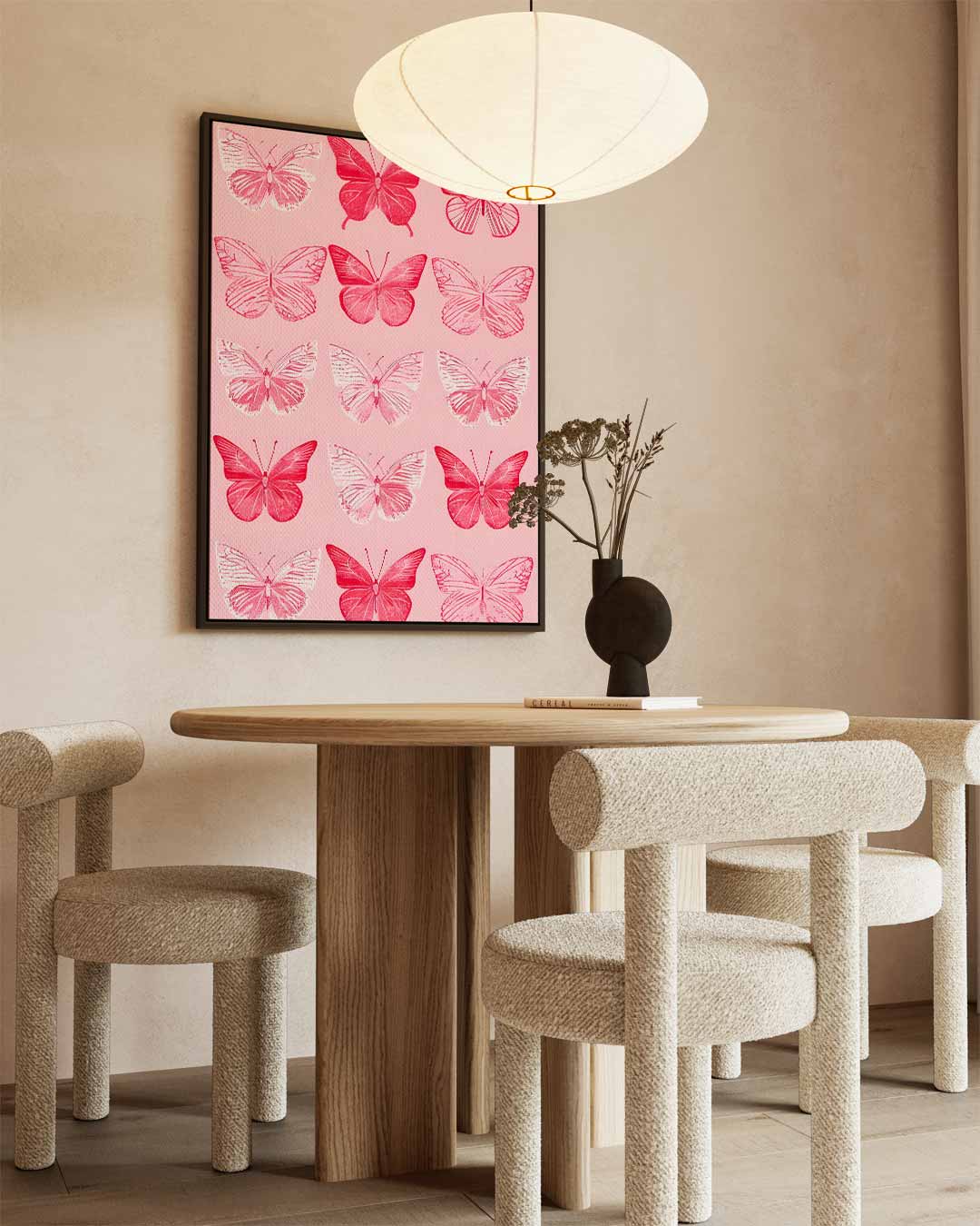 Vlinderfantasie Kunstwerk-canvas-dibond-plexiglas-wanddecoratie-WallArtistic