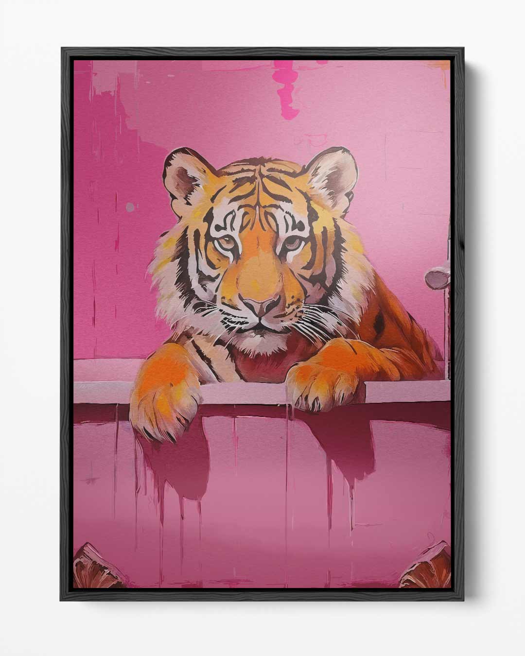 Tiger in the Bath Artwork