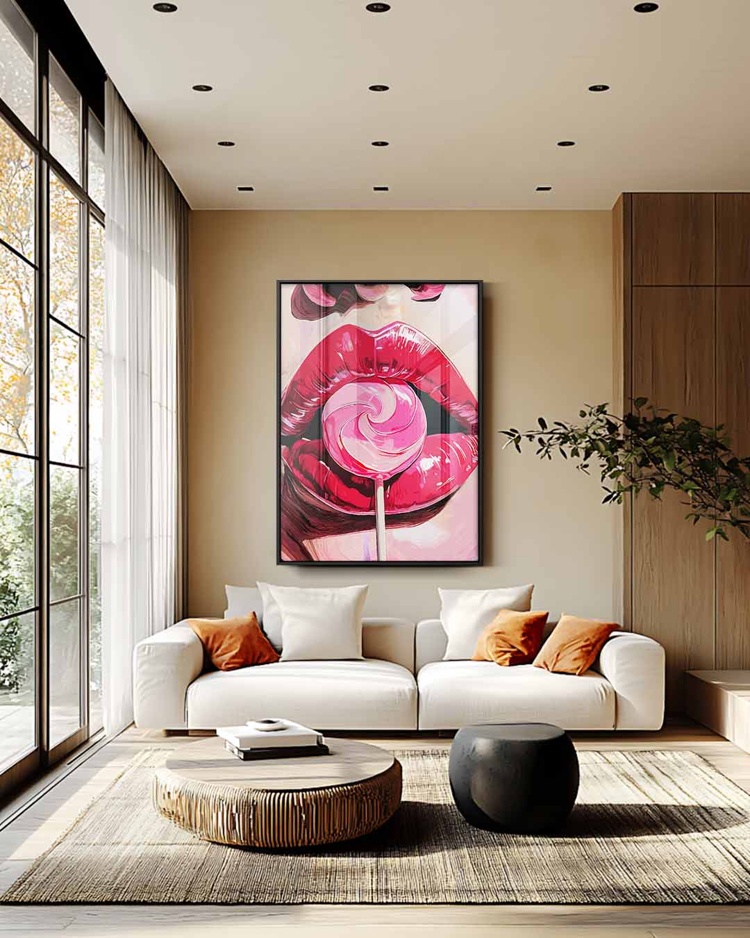 Zoete Verleiding Kunstwerk-canvas-dibond-plexiglas-wanddecoratie-WallArtistic