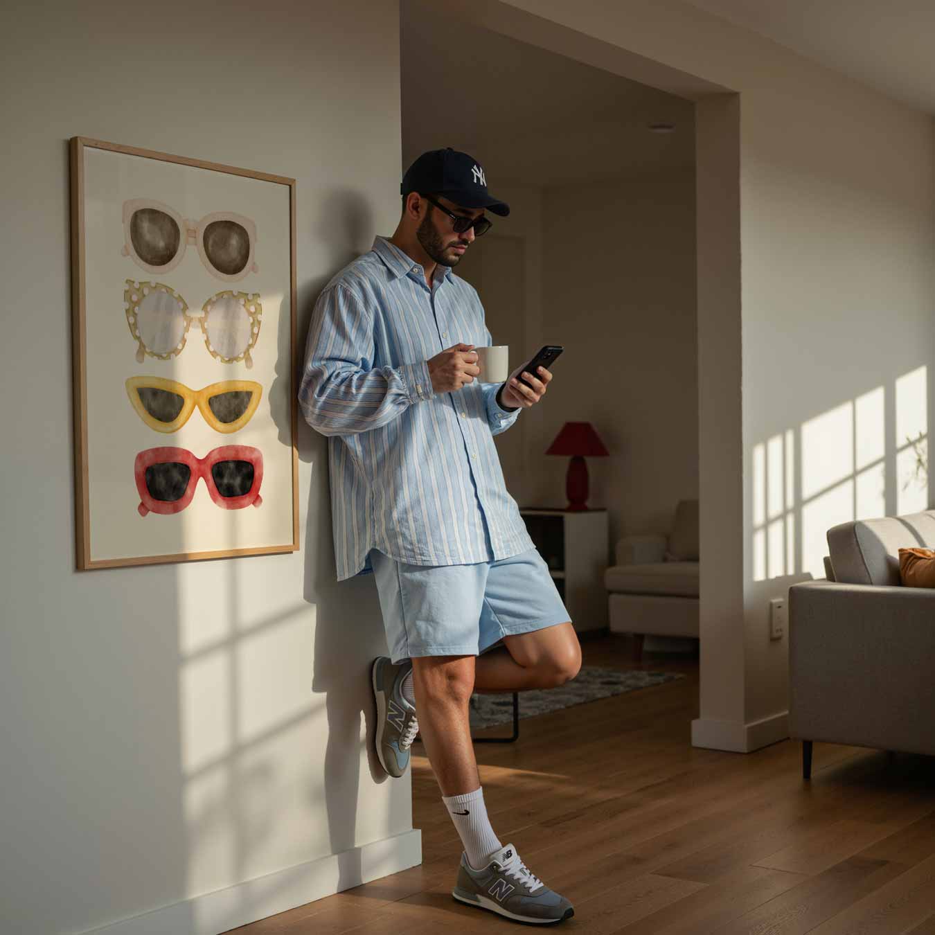 Zonnebrillen Collectie Poster-WallArtistic