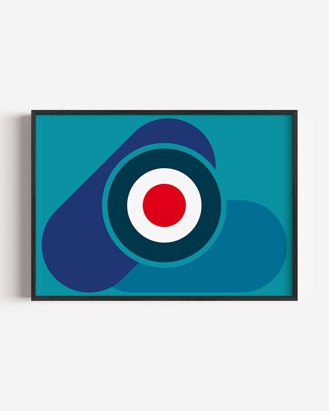 Cirkelvormen en kleur Poster