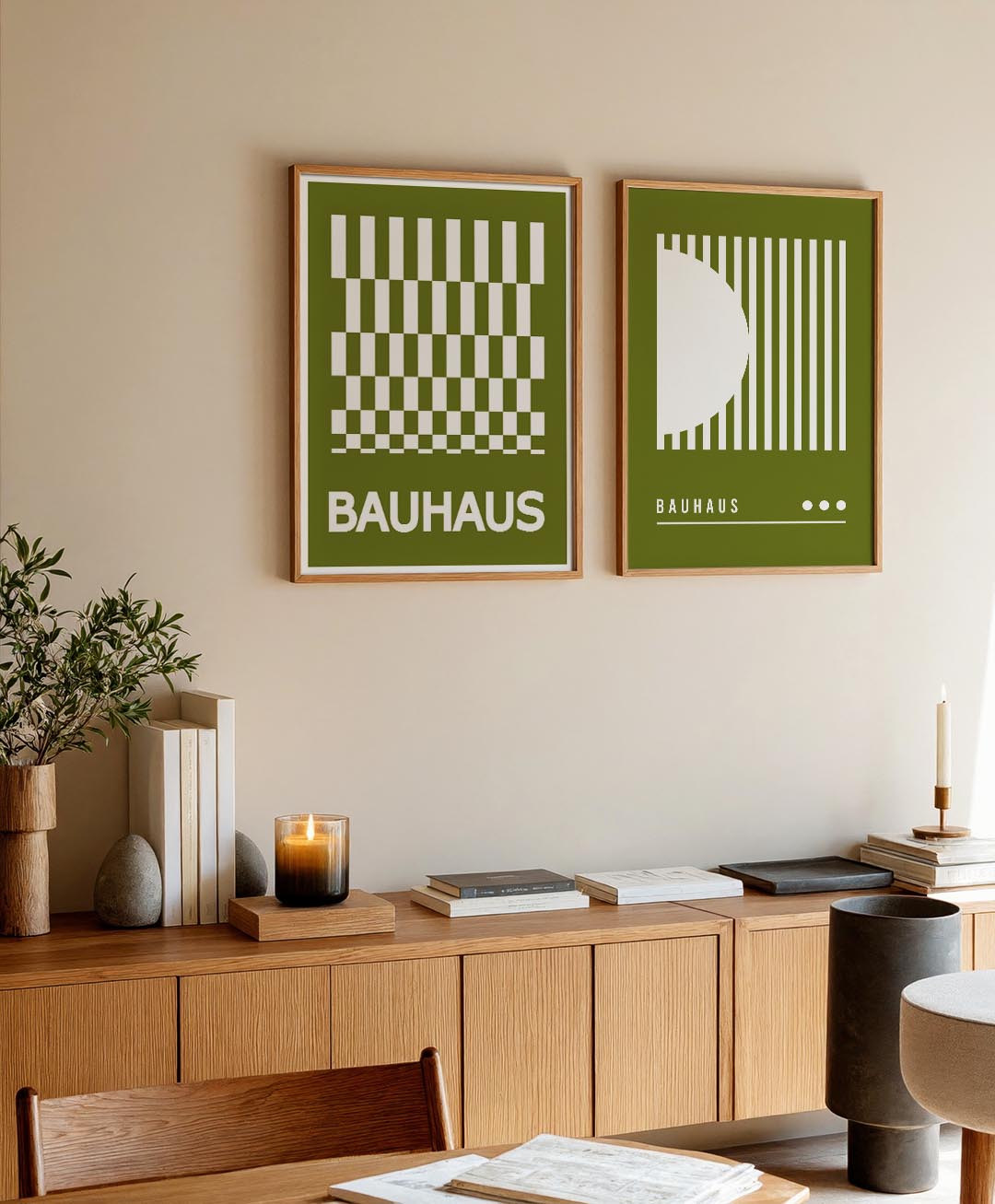 Ritme en vlakkenspel Posterset