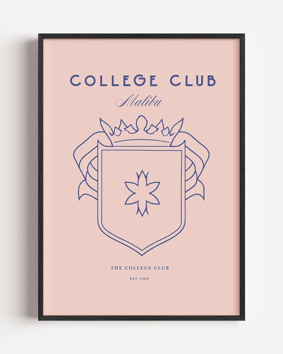 College Club Malibu Poster-WallArtistic