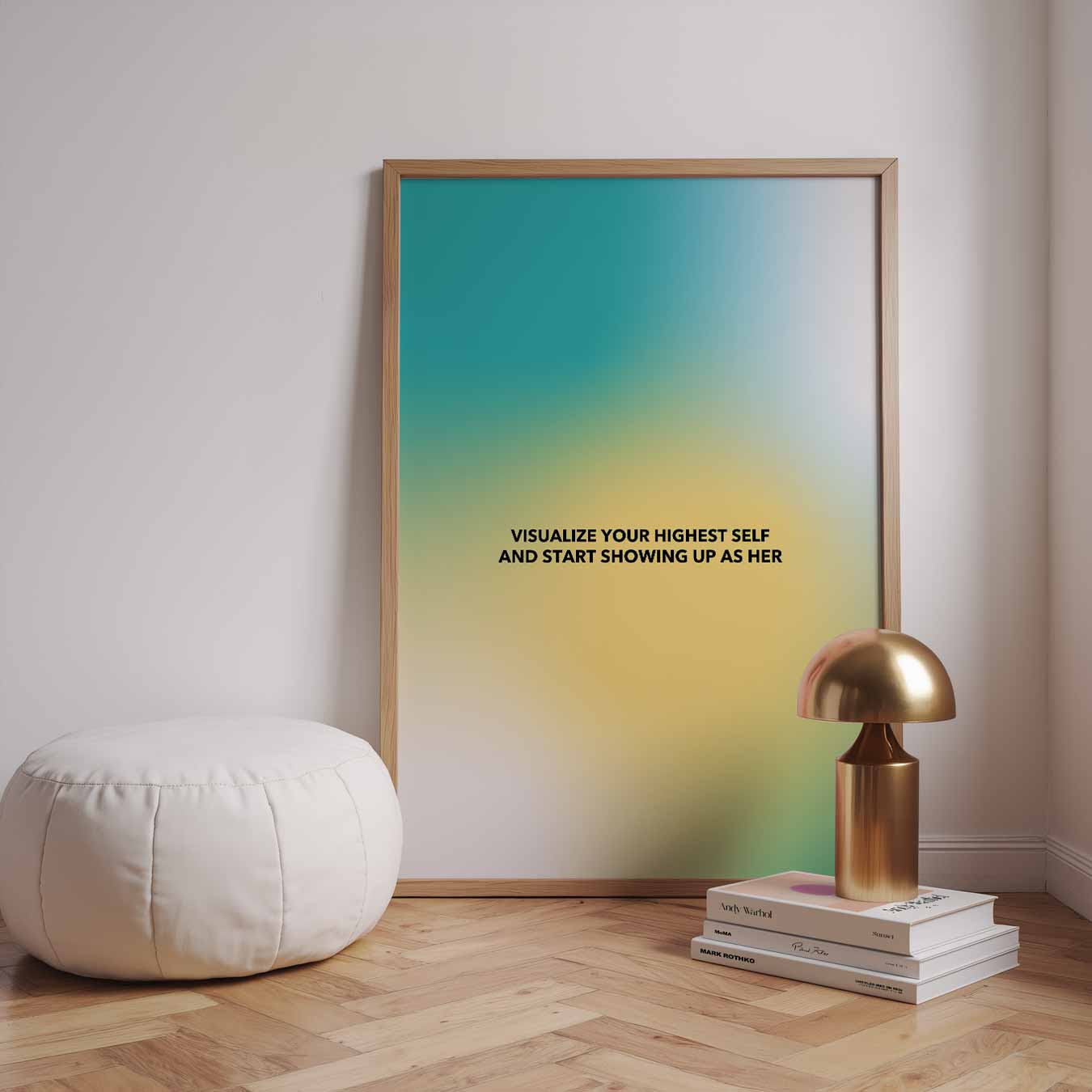 Inspirerende Motivatieposter-WallArtistic