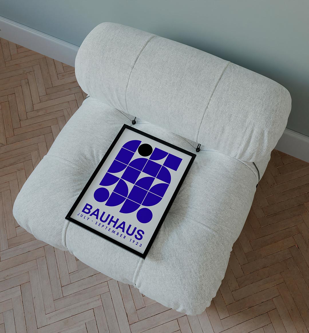 Vormen en vlakken Poster
