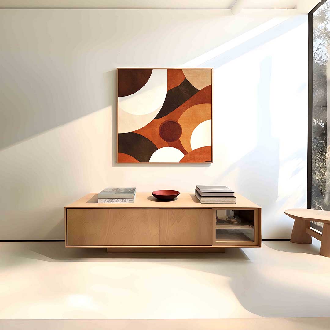 Abstracte vormen Poster