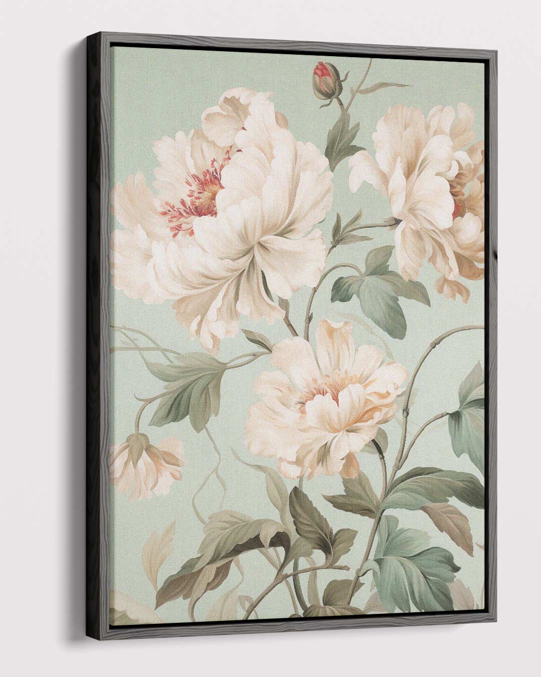 Tijdloze Bloemenpracht Kunstwerk-canvas-dibond-plexiglas-wanddecoratie-WallArtistic