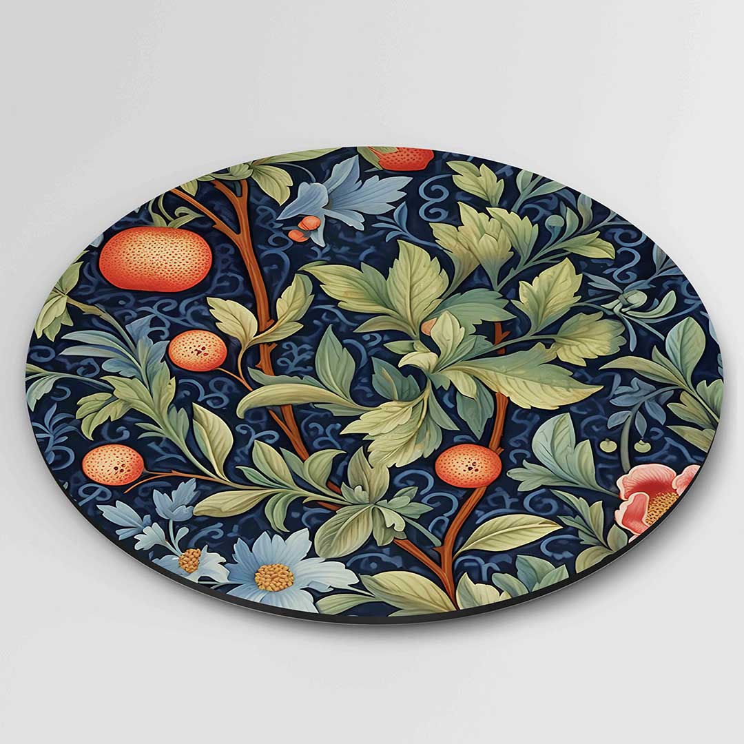 Fruit en bladeren Muurcirkel
