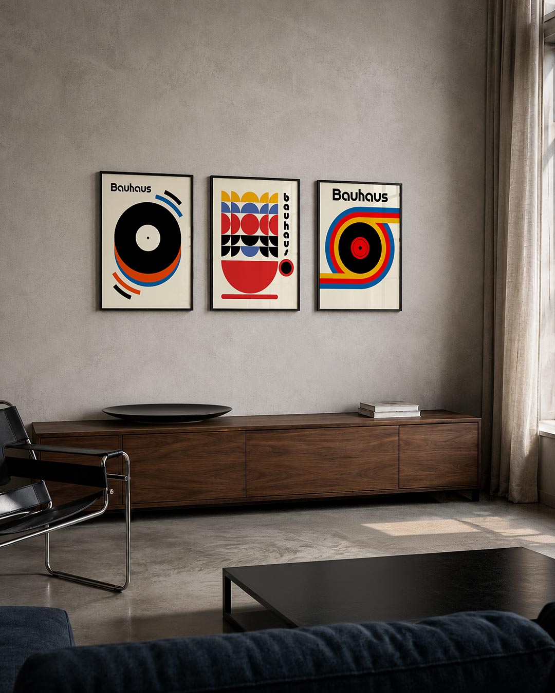 Cirkel en lijnen Posterset