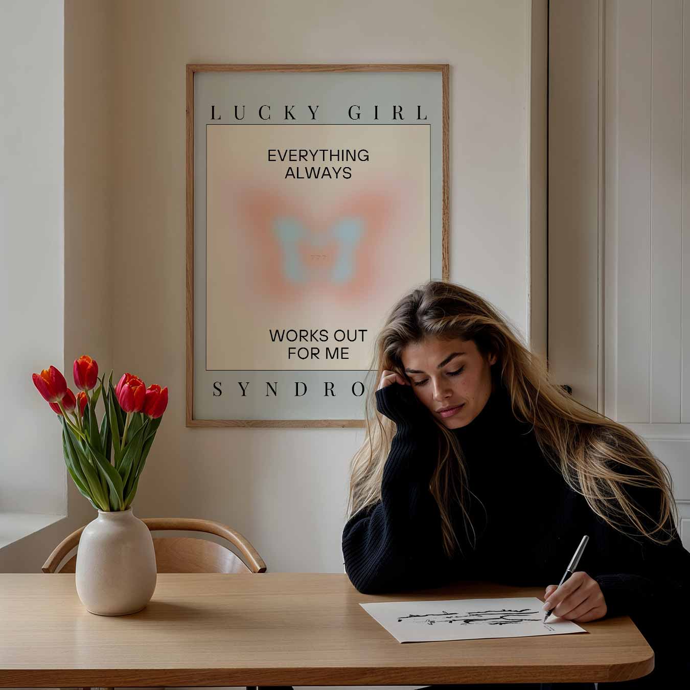 Lucky Girl Syndroom Poster