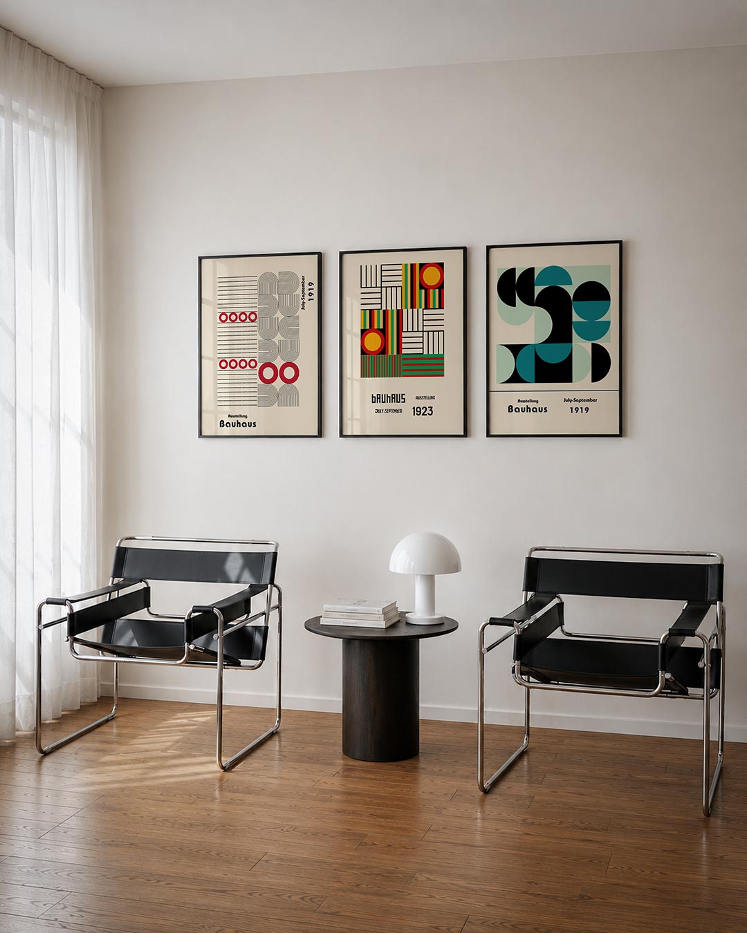 Lijnen en ringen Posterset