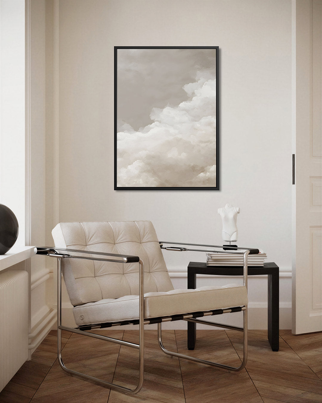 Zachte wolken Kunstwerk