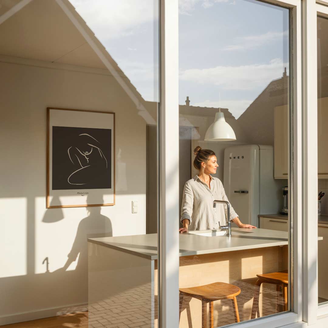 Minimalistische Lijnkunst Poster-WallArtistic