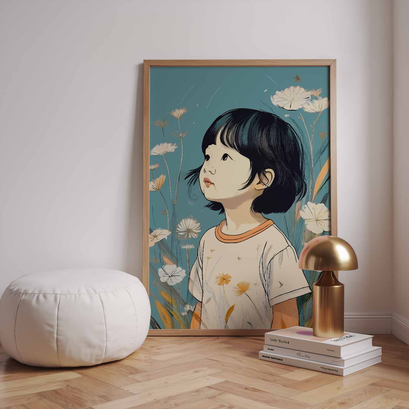 Dromerige Kinderblik Poster