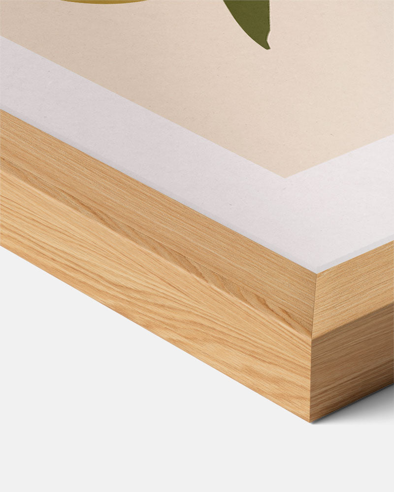 Minimalistische Vruchtenposter-WallArtistic