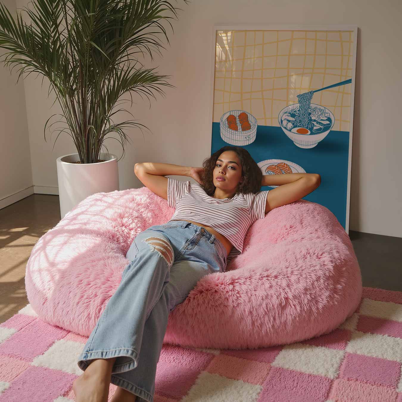 Aziatische Eetervaring Poster-WallArtistic