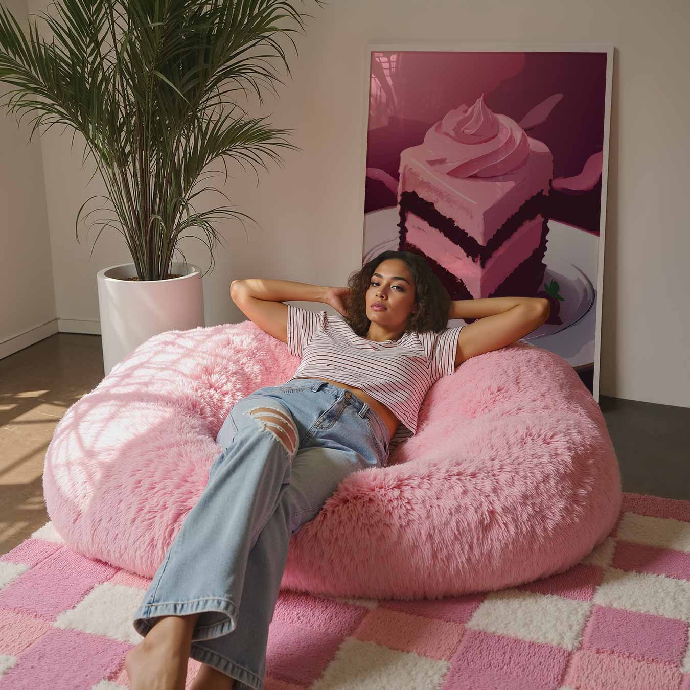 Roze Dessert Verlangen Poster