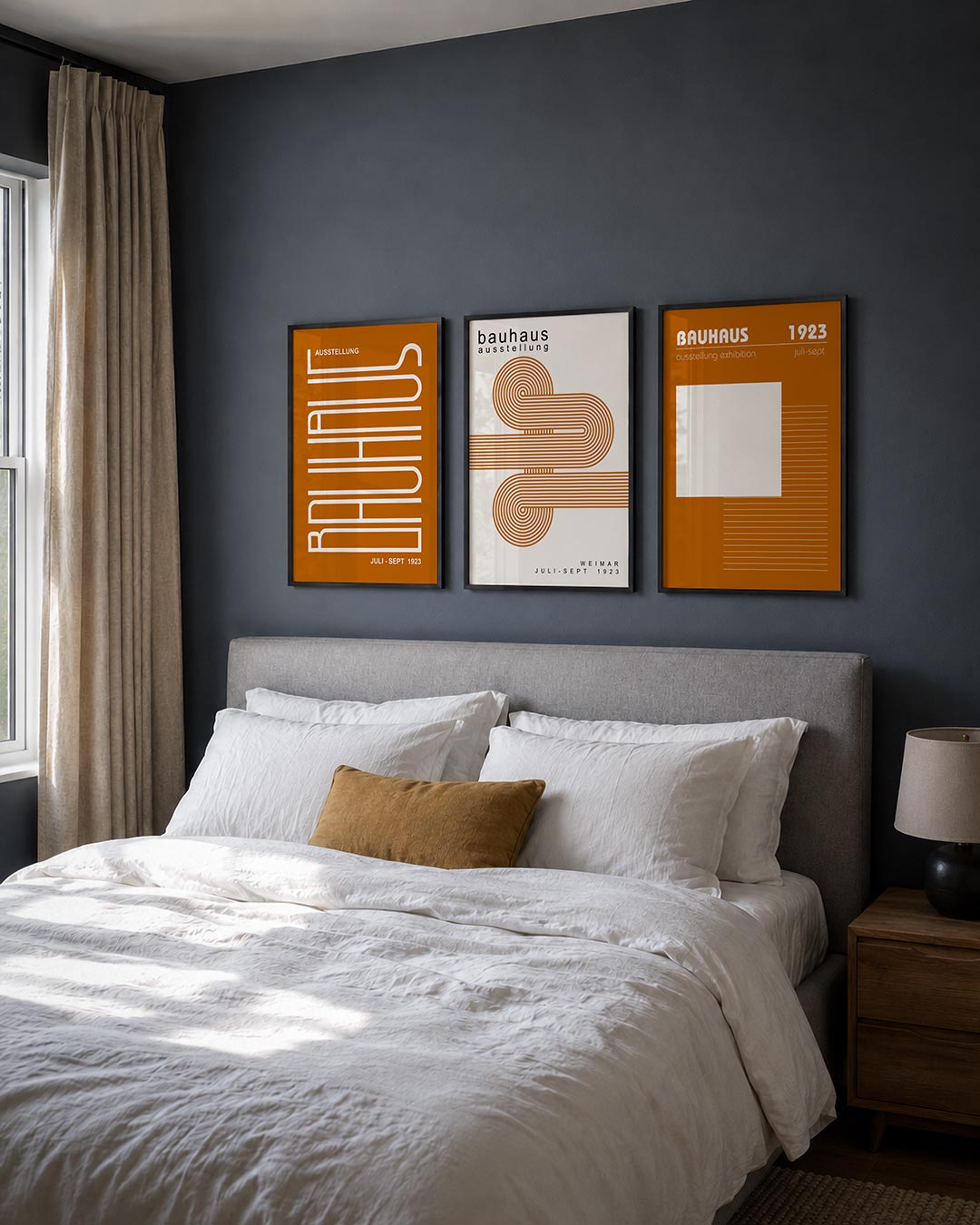 Lijnen en kleurvlakken Posterset