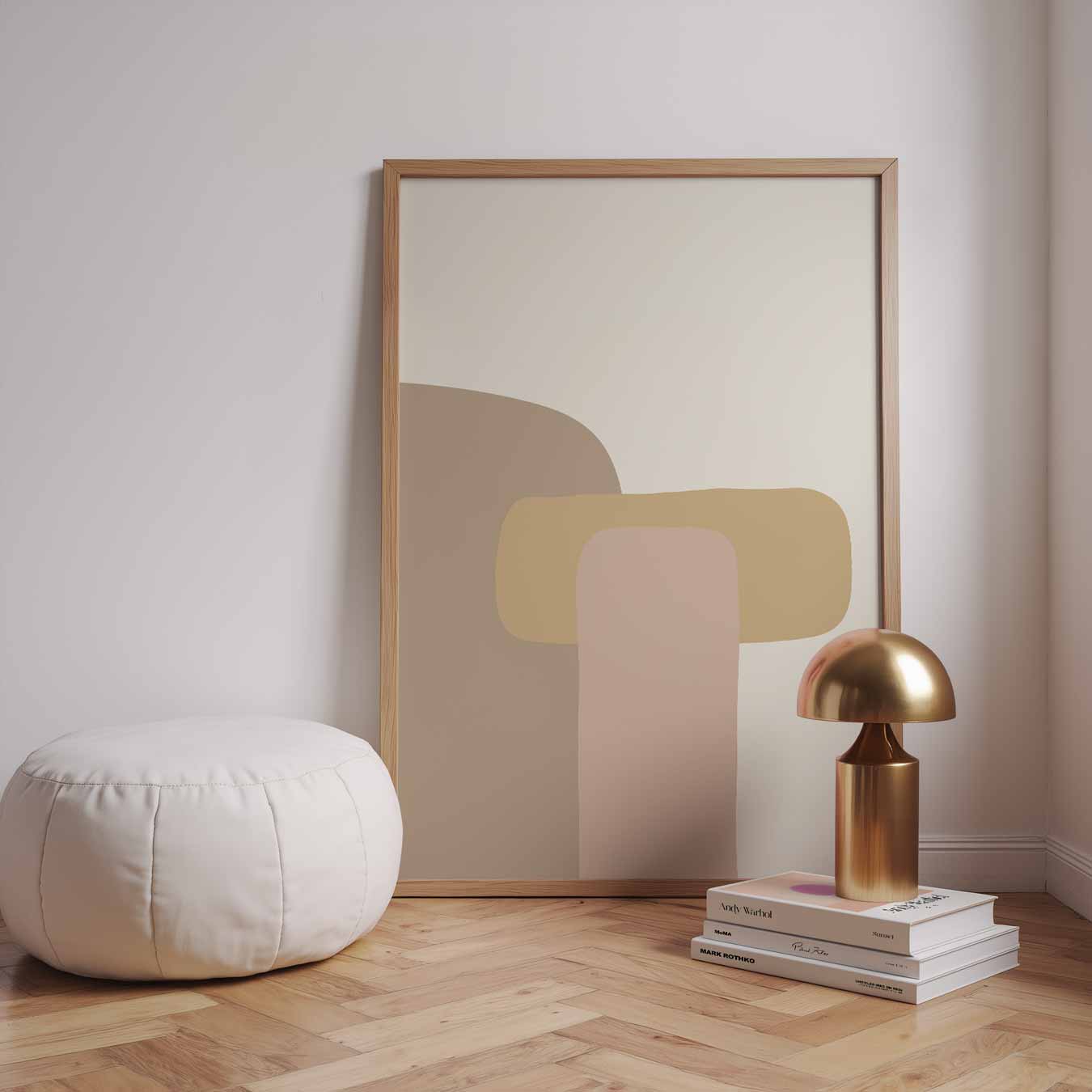 Zonsondergang Abstract Poster-WallArtistic