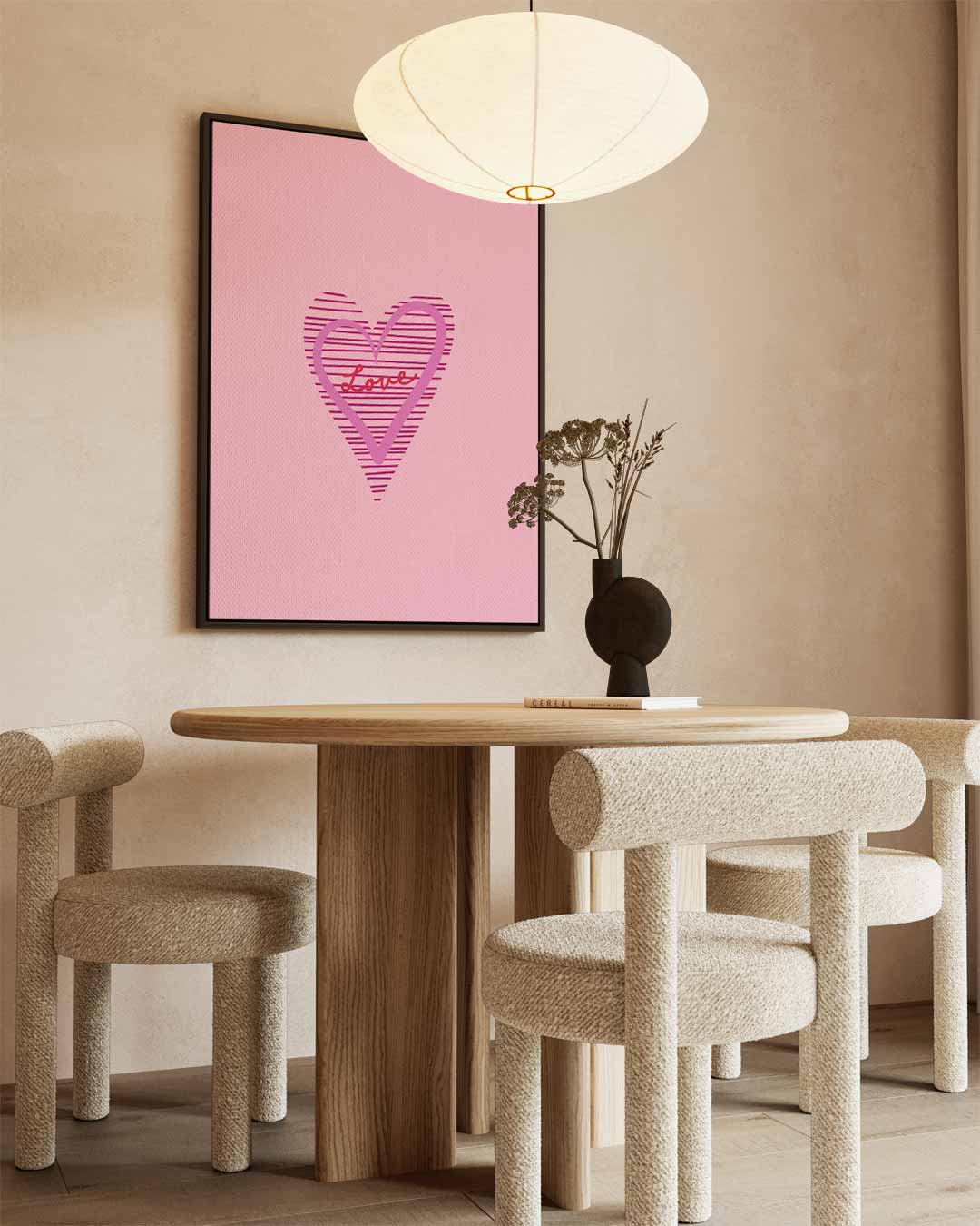 Hart van Liefde Kunstwerk-canvas-dibond-plexiglas-wanddecoratie-WallArtistic