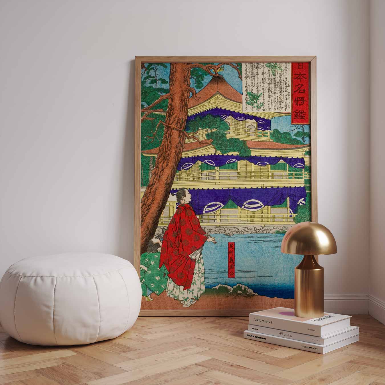 Traditionele Japanse Kunstposter-WallArtistic