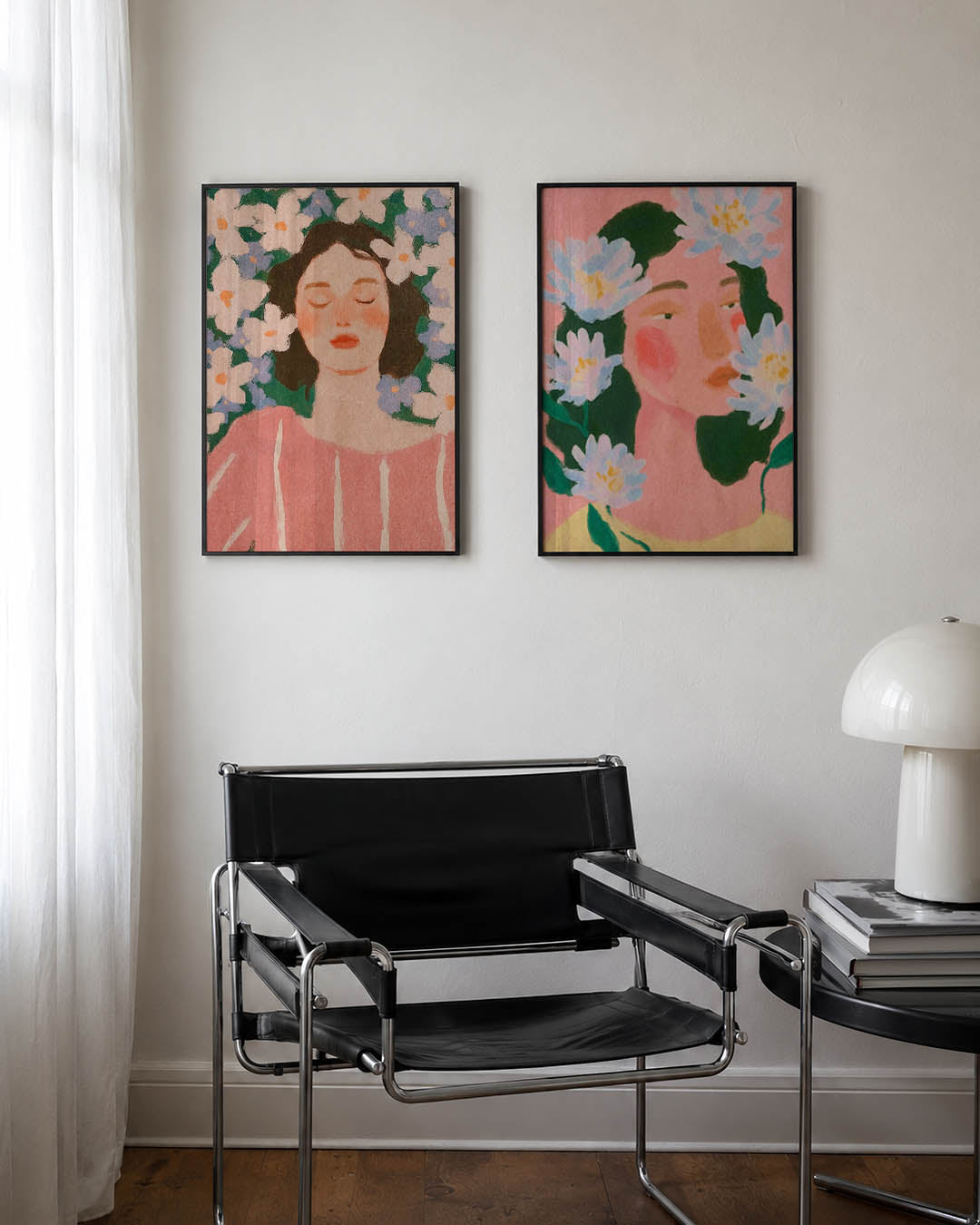 Bloemen en rust Posterset