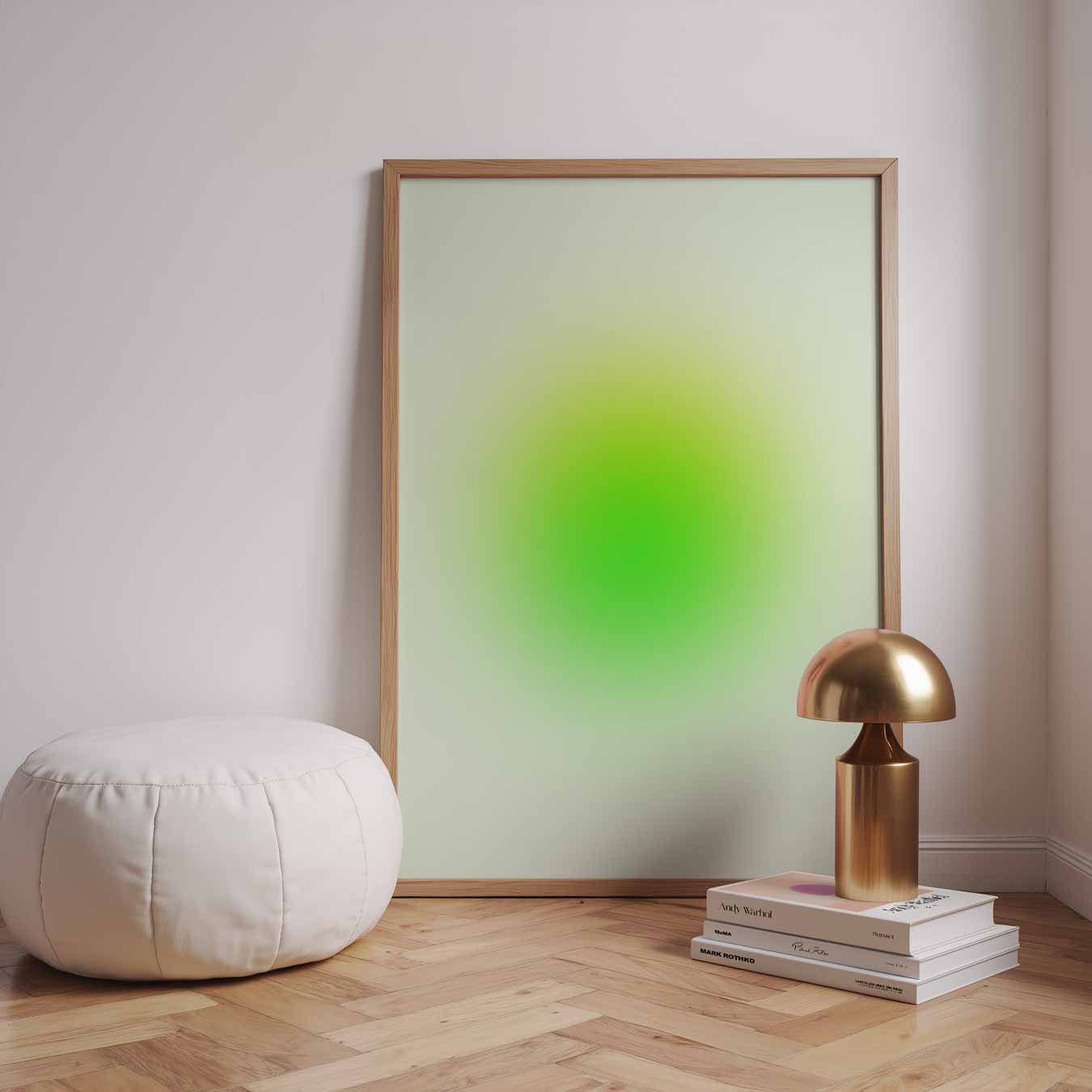 Groene Zen Cirkel Poster