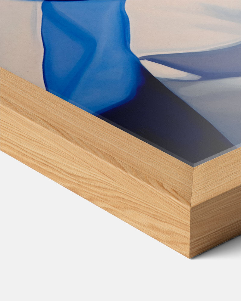 Goudvis op Stripes Poster-WallArtistic