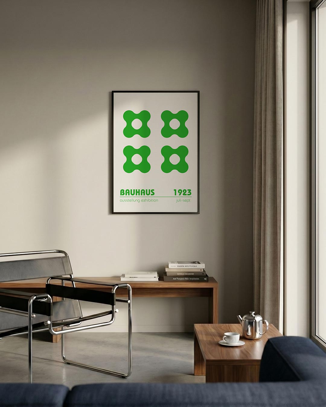 Vormritme groen Poster
