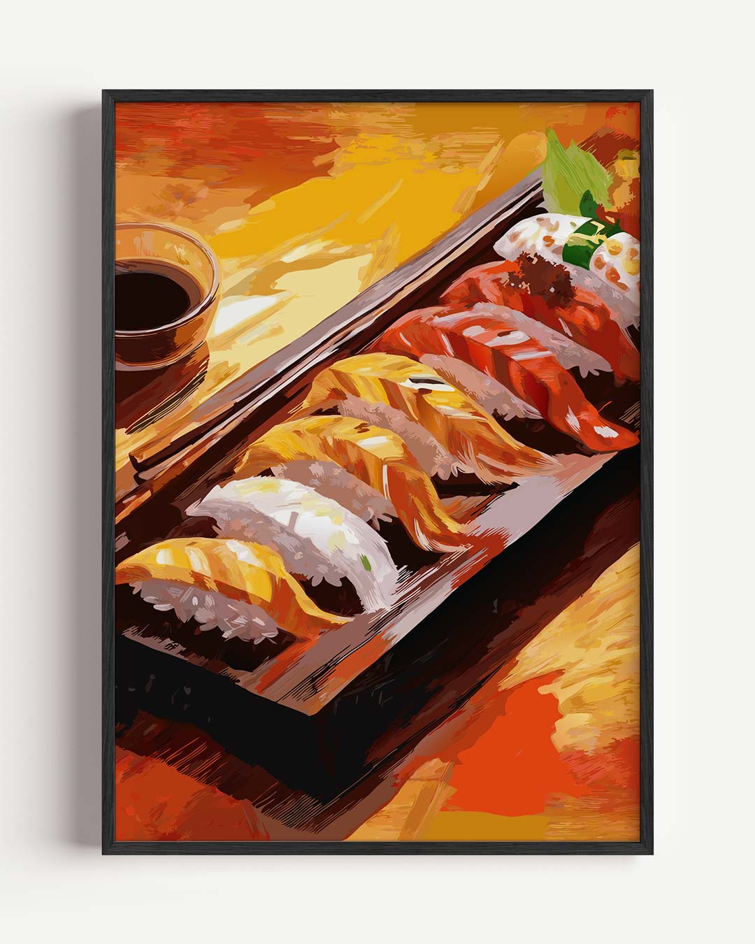 Sushi Delight Poster-WallArtistic