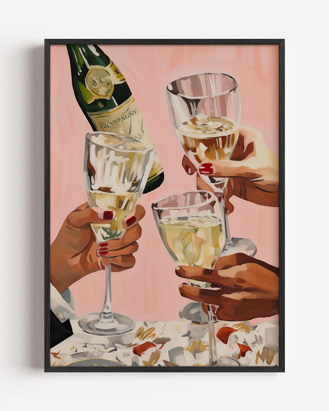 Proost op Stijlvolle Momenten - Poster-WallArtistic