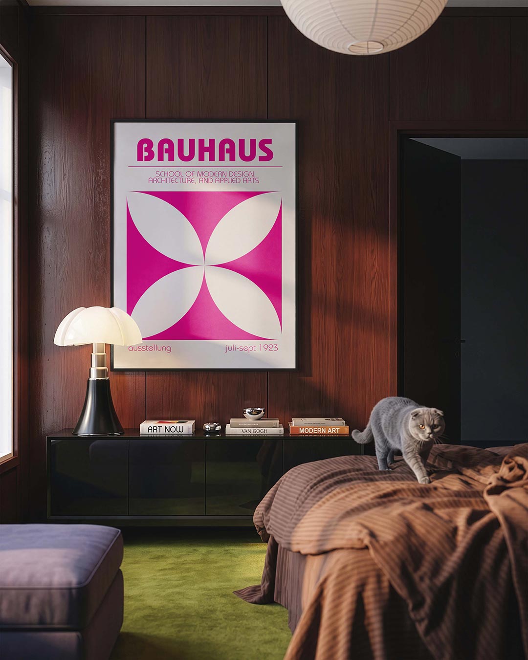 Vormen en kleurvlakken Poster