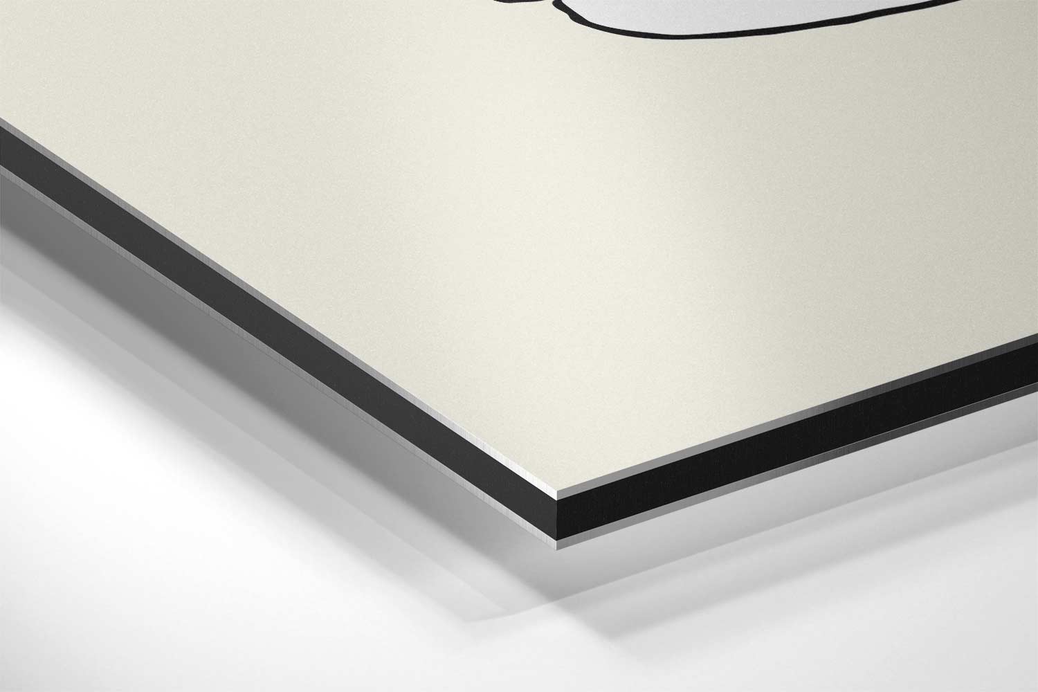 Goedemorgen Illustratie Kunstwerk-canvas-dibond-plexiglas-wanddecoratie-WallArtistic