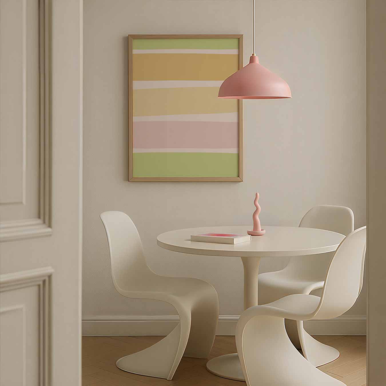 Zachte Strepen Poster