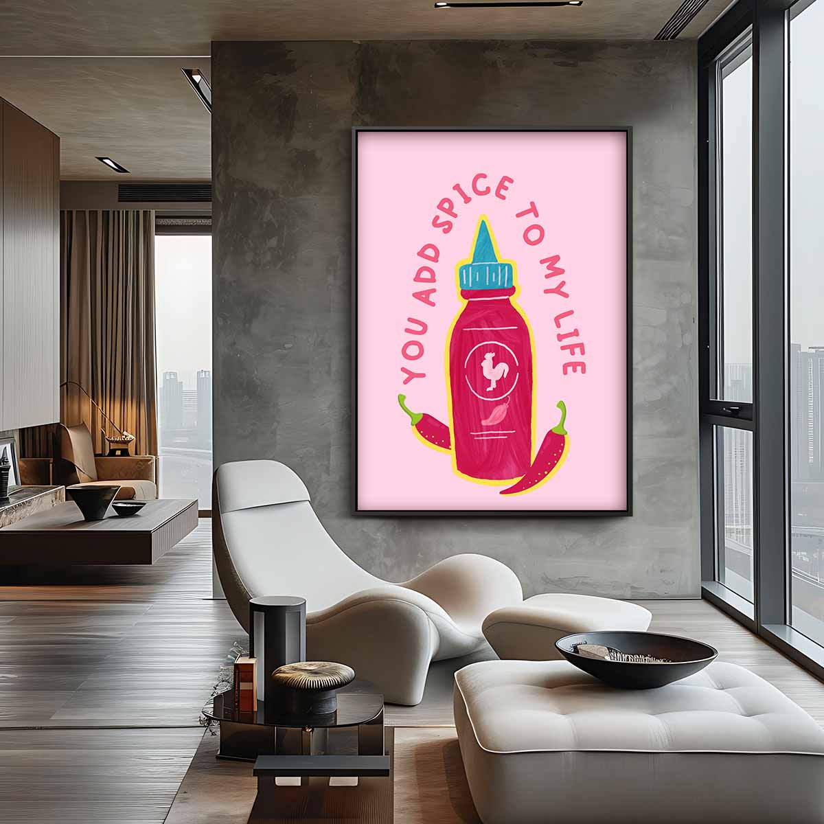 Spice Up Your Life Wandkunst Kunstwerk-canvas-dibond-plexiglas-wanddecoratie-WallArtistic