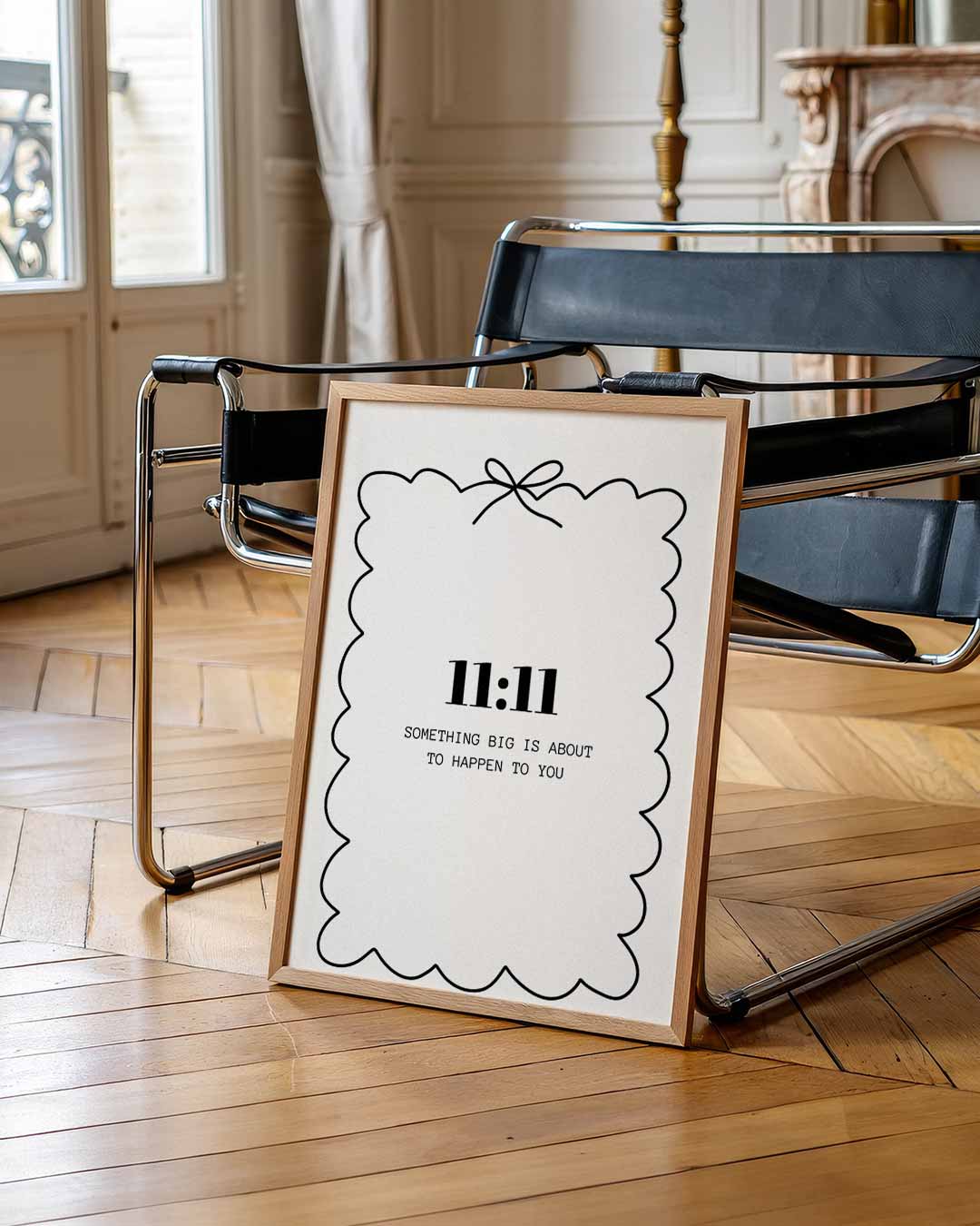 11:11 Inspirerende Wenskaart Poster-WallArtistic