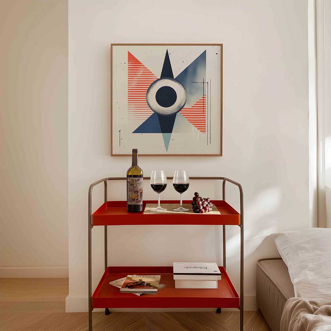 Abstracte vormen Poster