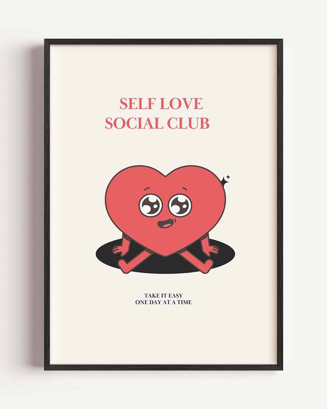 Zelfliefde Social Club Poster-WallArtistic