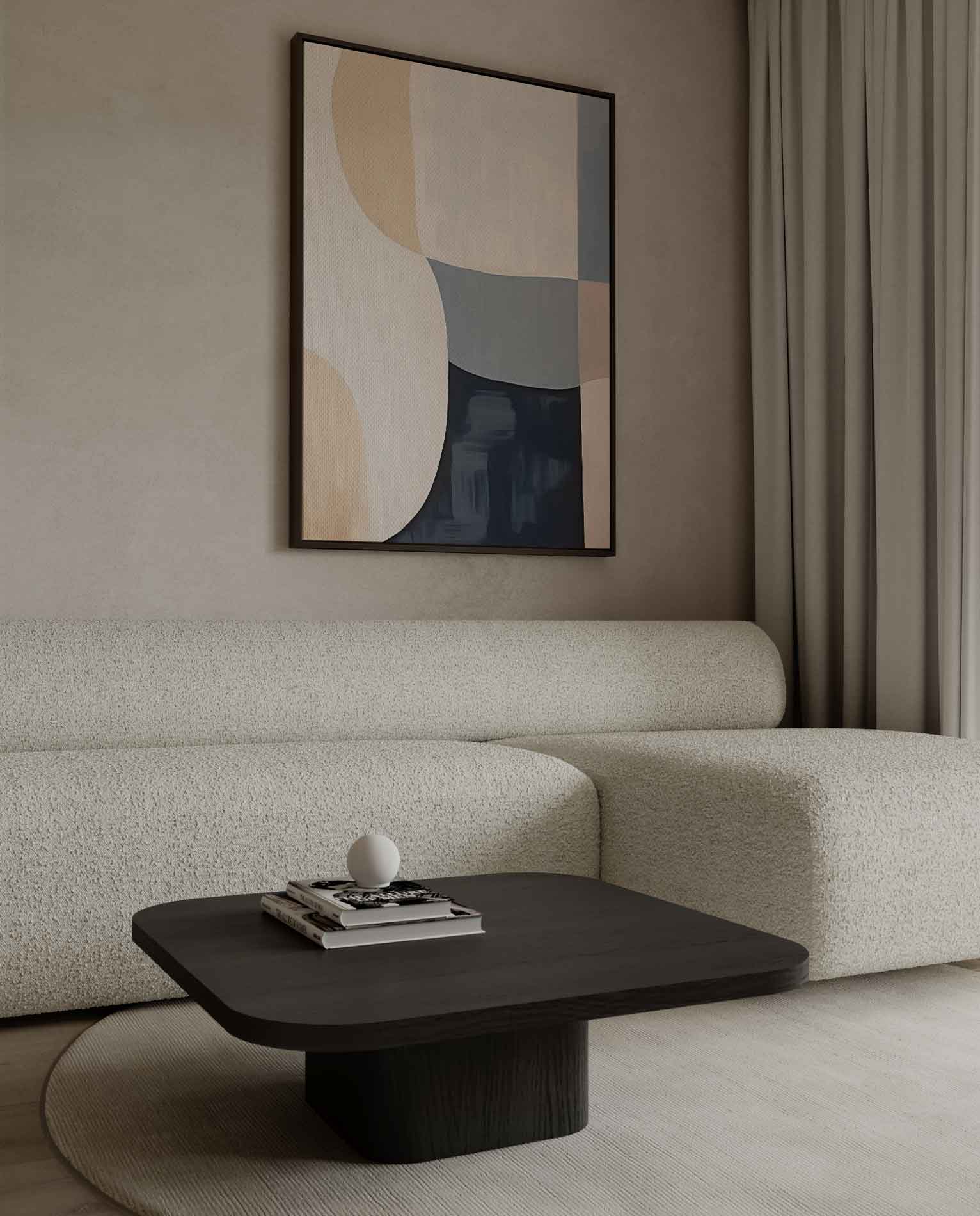 Subtiele Harmonie Kunstwerk-canvas-dibond-plexiglas-wanddecoratie-WallArtistic