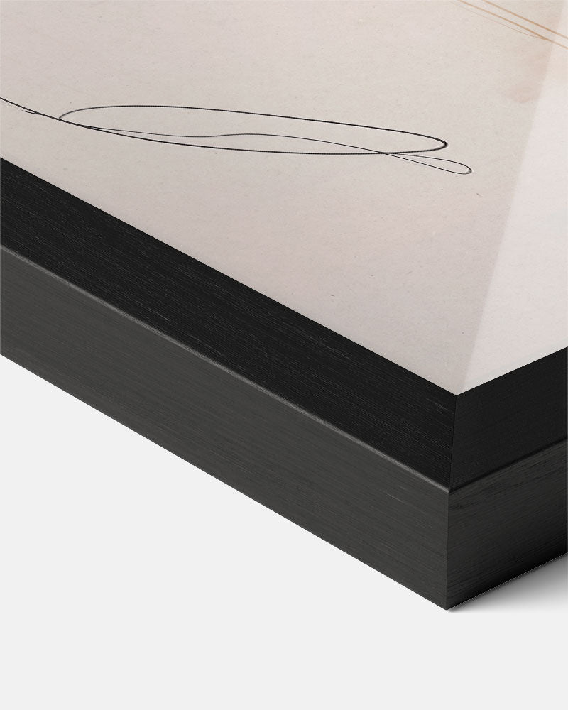 Abstracte Elegantie Poster-WallArtistic