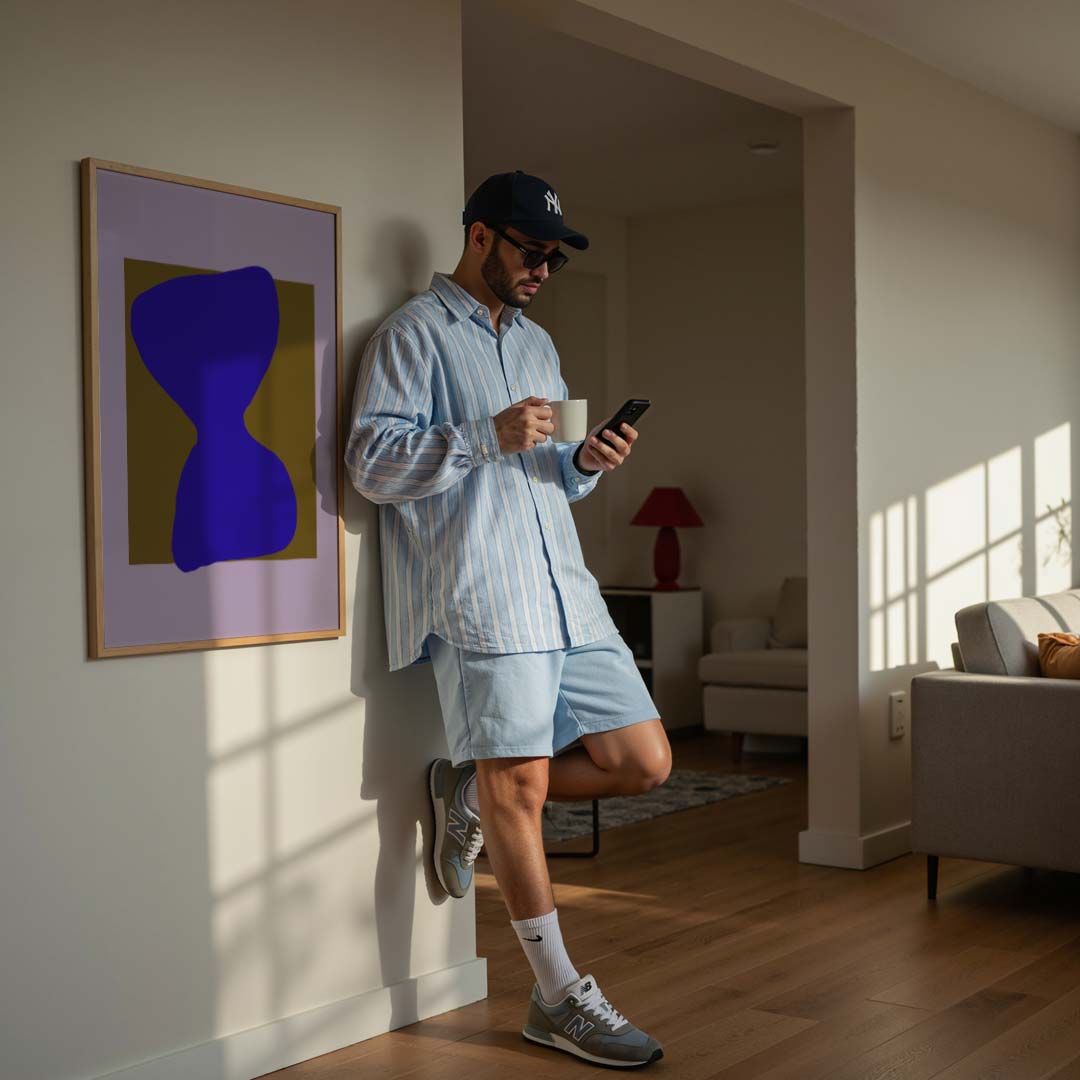 Abstracte Harmonie Poster-WallArtistic