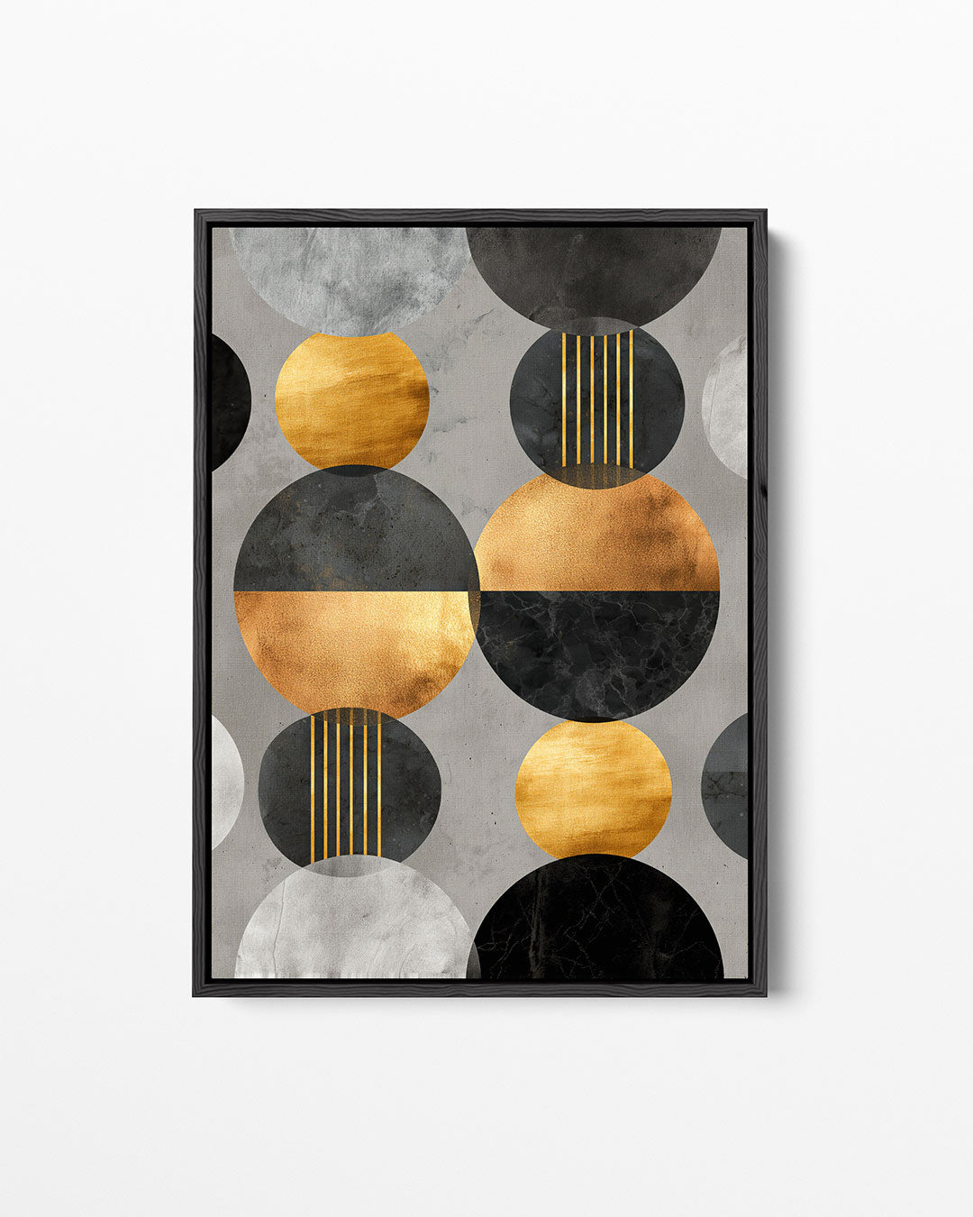 Geometrische cirkels Kunstwerk