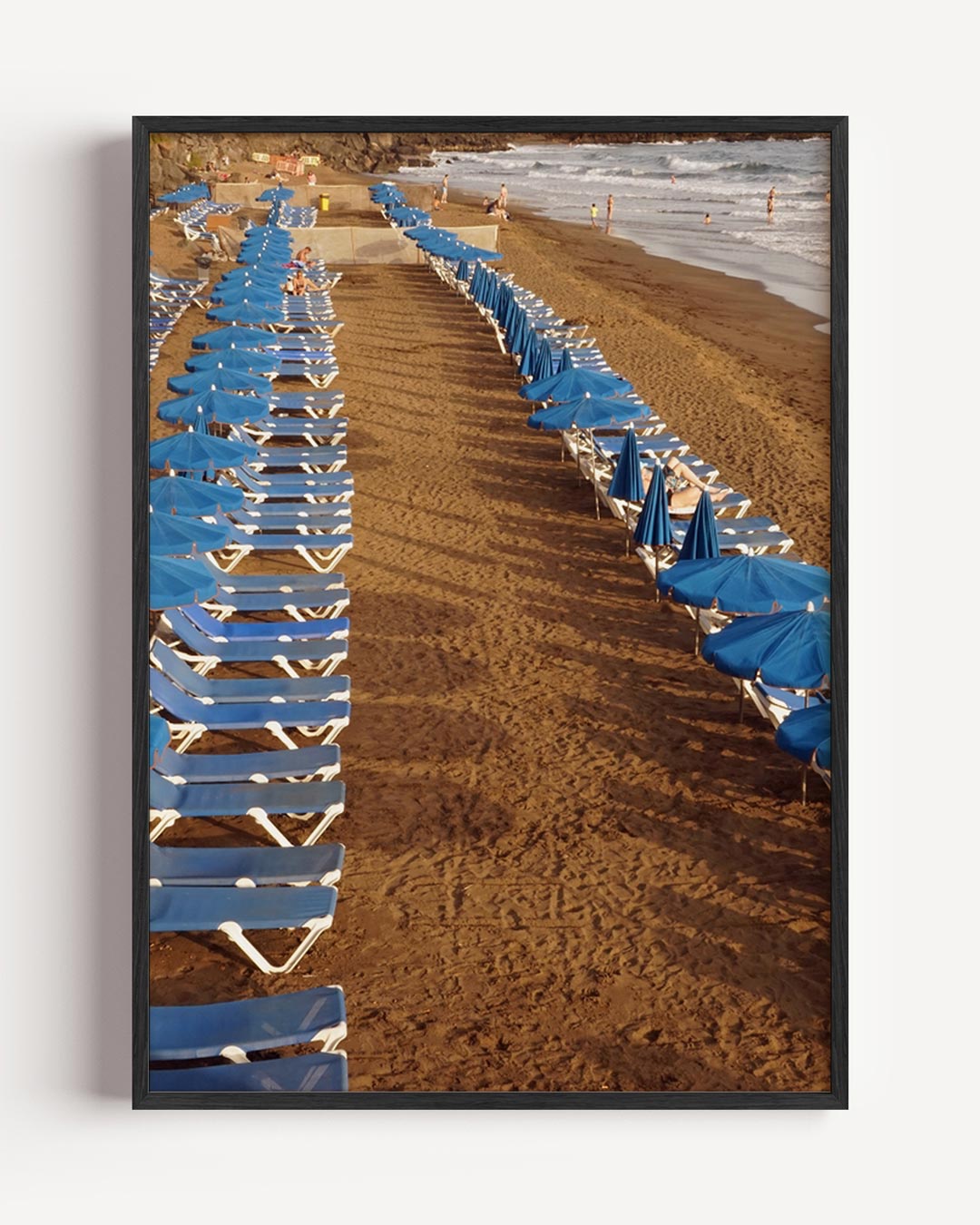 Zomerstrand Escapade Poster-WallArtistic