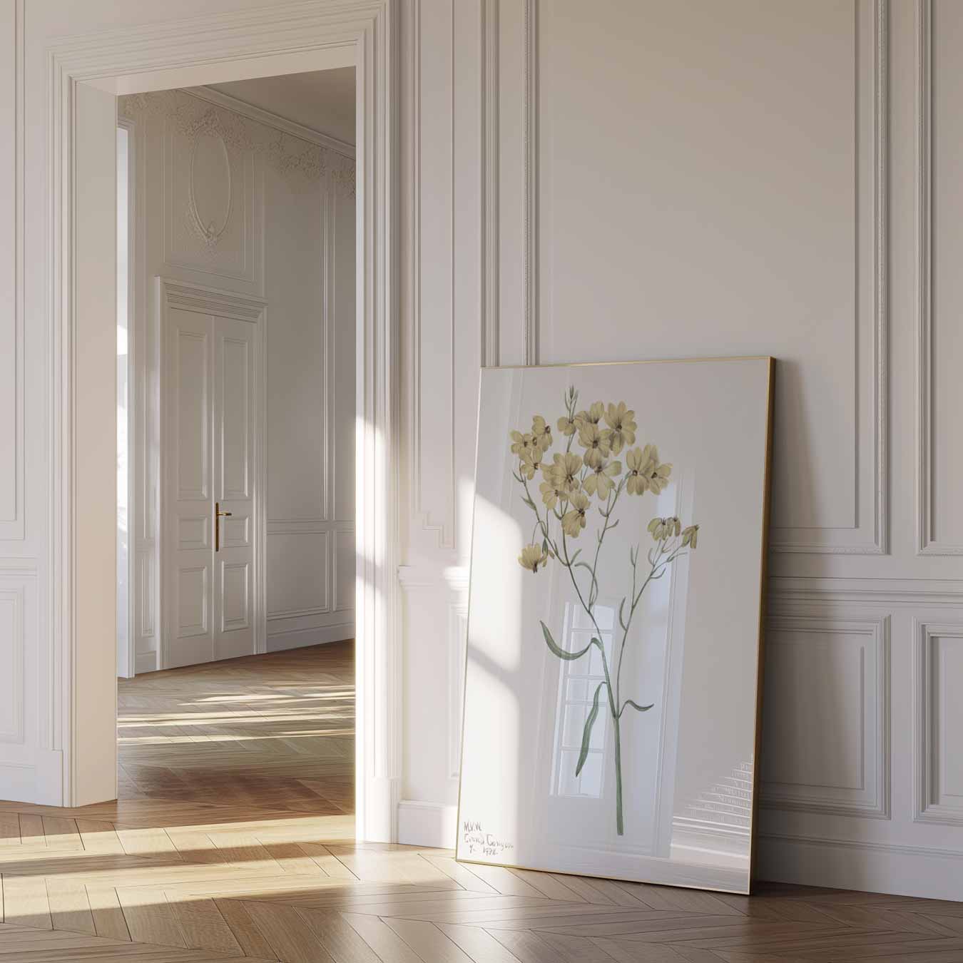 Zongele Bloemenpracht Poster-WallArtistic