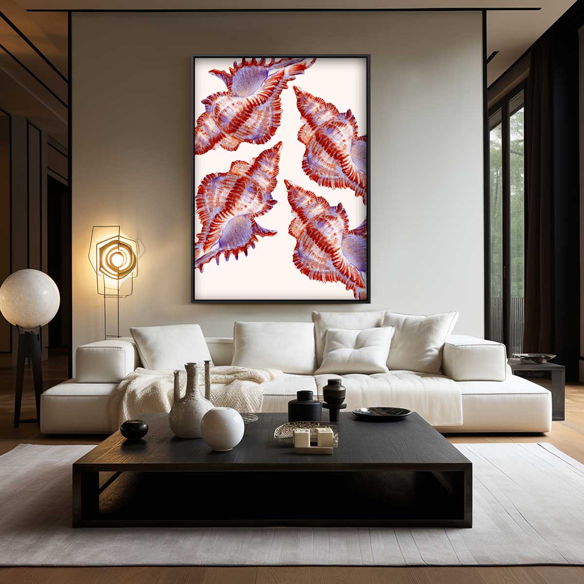 Abstract kunstwerk Kunstwerk-canvas-dibond-plexiglas-wanddecoratie-WallArtistic