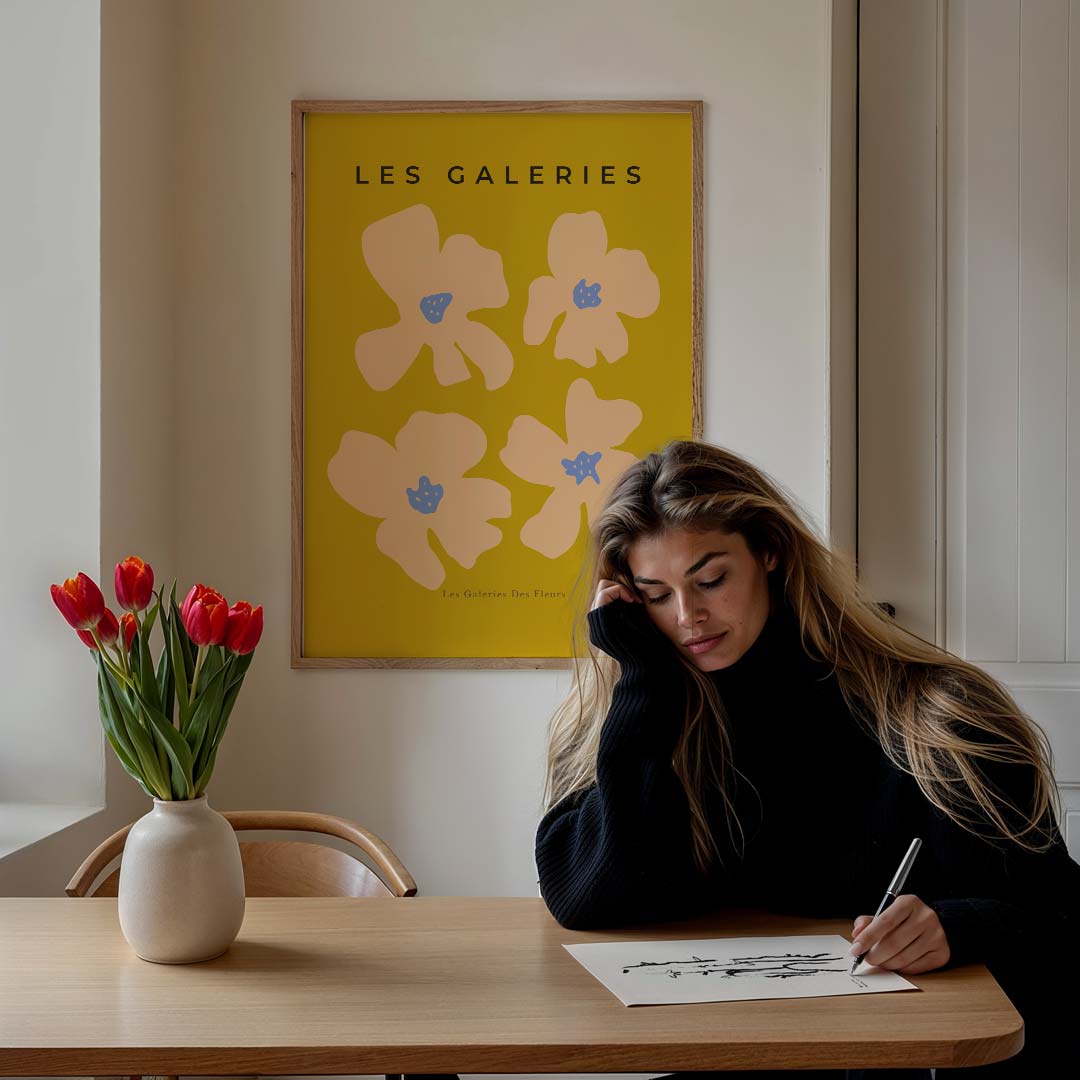 Bloemenpracht Poster-WallArtistic